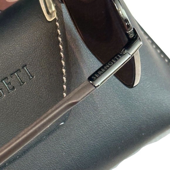 Serengeti Spello 8799 Aviator Unisex Sunglasses Prescription Lenses And Case - Picture 5 of 9